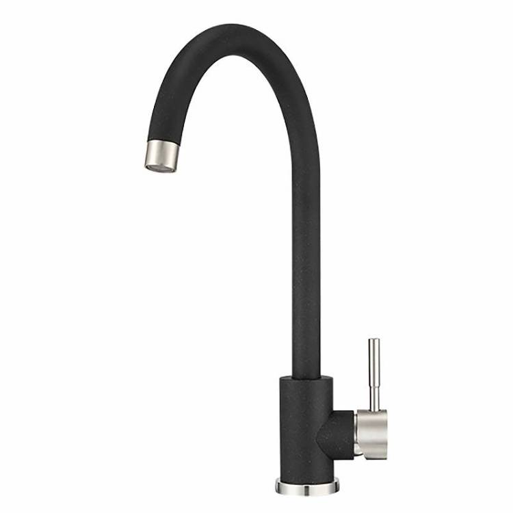 Смеситель для кухни Point PN3101B черный