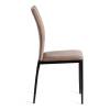 Стул Tetchair Capri (mod. BC565-DC) 21260 металл, флок, Beige (бежевый) HLR8/черный фото 2