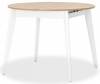 Стол обеденный Stool Group Rondo 80.557.01 8029 дуб/белый 135x100x77