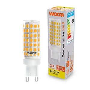 Светодиодная лампа Wolta WSTD-JCD-9W3KG9-C