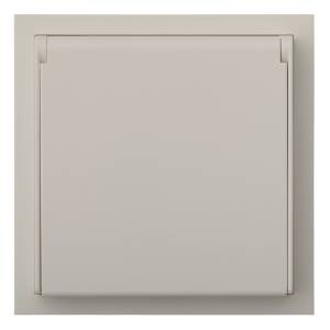 Розетка в сборе IP44 Rikett Standart 35946 LN лен