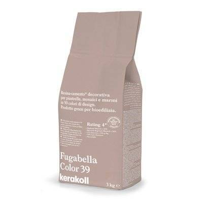 Затирка Kerakoll Fugabella Color полимерцементная 39, 3 кг