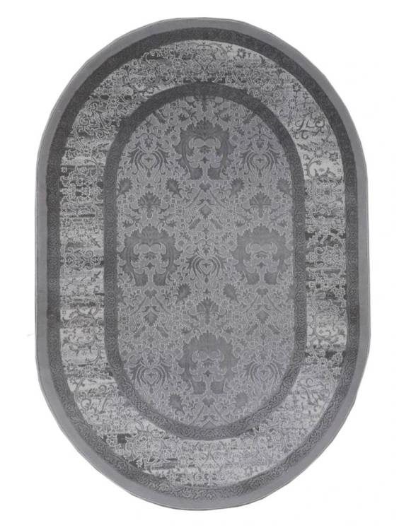 Ковер Oz Kaplan Maximillian 08377A L.GREY/L.GREY Овал 1x2