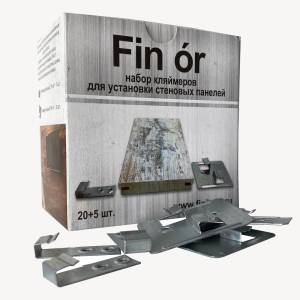Крепления для панелей Finitura Dekor Fin Or 25 шт