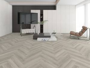 SPC Ламинат CM Floor Parkett 5.5/43 4V 41 Дуб Дымчатый 610x122