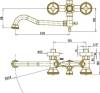 Душевая стойка Bronze de Luxe 10121DF/1 фото 6