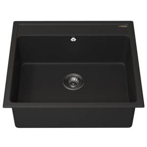 Мойка кухонная Uperwood UPD-104 391020207 уголь, 57x50