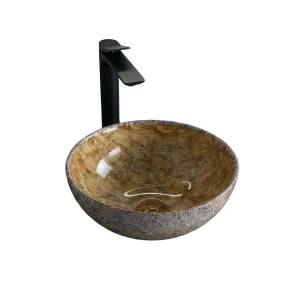 Раковина Gid Esfera 54437 Mnc489 32 см, под камень, глянцевая