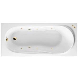 Акриловая ванна Excellent Sekwana SOFT WAEX.SEK17.SOFT.GL 170x75 золото