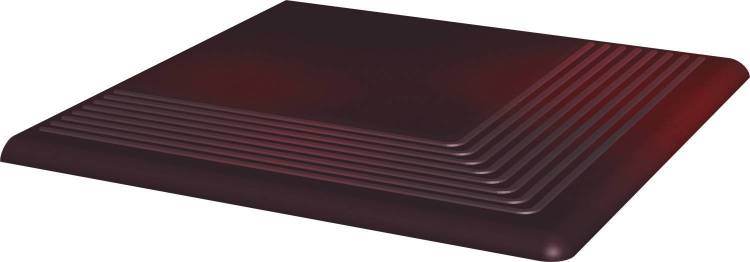 Ступень Paradyz Cloud Rosa Duro угловая структ 30x30