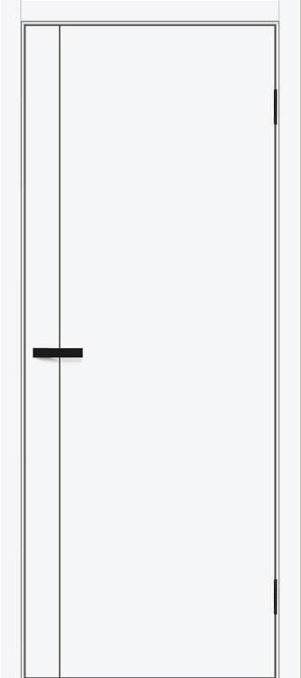 Межкомнатная дверь Bravo Браво-0.10 П полотно White Silk 700x2000