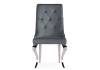 Стул Woodville Viki 15386 dark grey / steel фото 4
