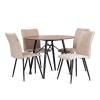 Стул Tetchair Bari 21653 молочный/черный фото 10