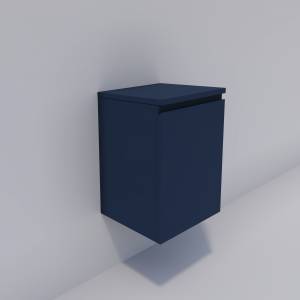Тумба La Fenice Vita Blu Grigio 40 правый, синий матовый