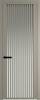 Межкомнатная дверь Profil Doors 3 AGP цвет профиля Никель матовый, стекло безопасное 6 мм матовое 700x2000