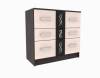 Комод ТЭКС Эрика 00-00003784 Венге/Дуб молочный