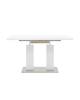 Стол обеденный Stool Group Сиэтл DT-963-HGW-140 DUAL глянцевый белый 140(180)x90x76 фото 2