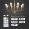 Подвесной светильник Eurosvet Rhyton 60167/8 латунь Smart фото 3