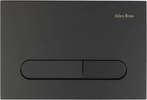 Кнопка смыва Allen Brau Project Color 9.2PR01.31 черная матовая