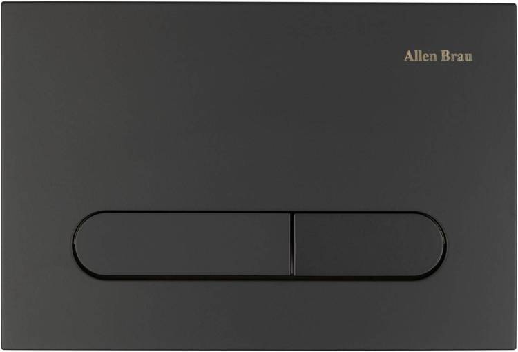 Кнопка смыва Allen Brau Project Color 9.2PR01.31 черная матовая