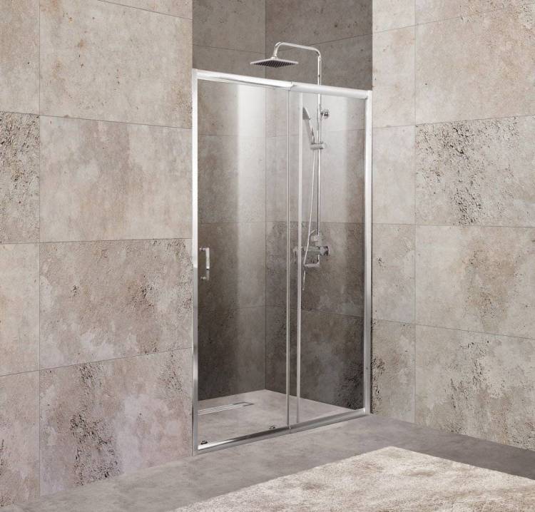 Душевая дверь BelBagno Unique BF-1-110/125-P-Cr