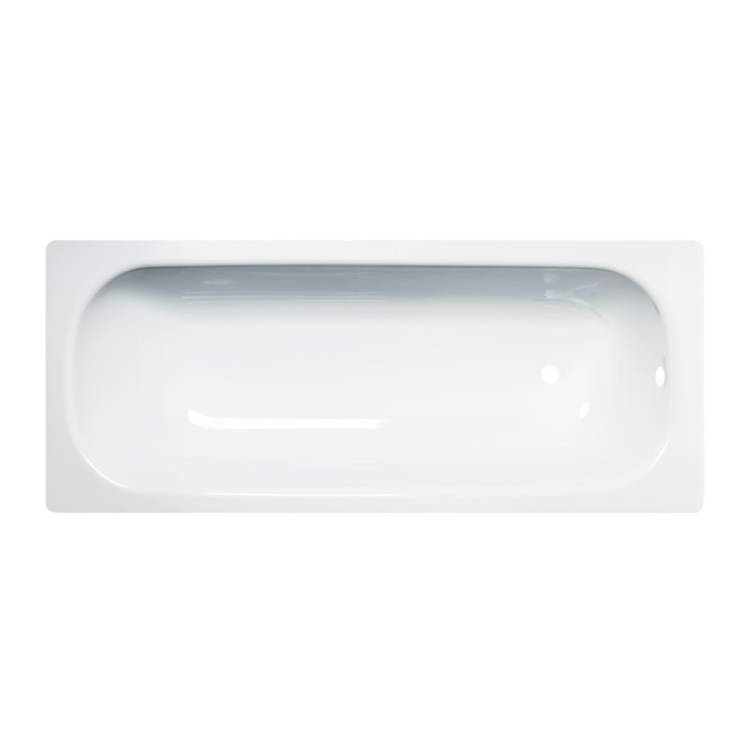 Стальная ванна ВИЗ Reimar R-66901 160x70 белая орхидея, с полимерным покрытием, с опорами