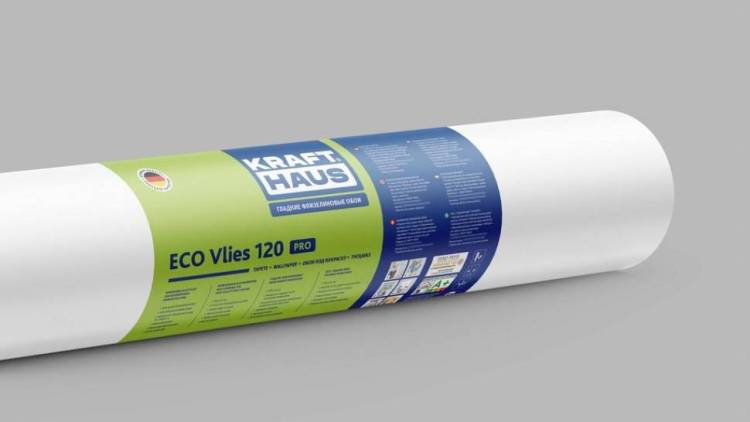 Ремонтный флизелин KraftHaus Eco Vlies 120 120 г/м2