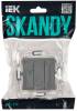 Выключатель 3-клавишный IEK Skandy SK-V30-0-10-K03 серый фото 6