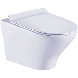 Унитаз подвесной Esbano Aster ESUPASTEW белый глянцевый