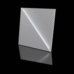 Дизайнерская панель Artpole MD-0008-7 Fields LED Platinum матовый 60x3.3x60