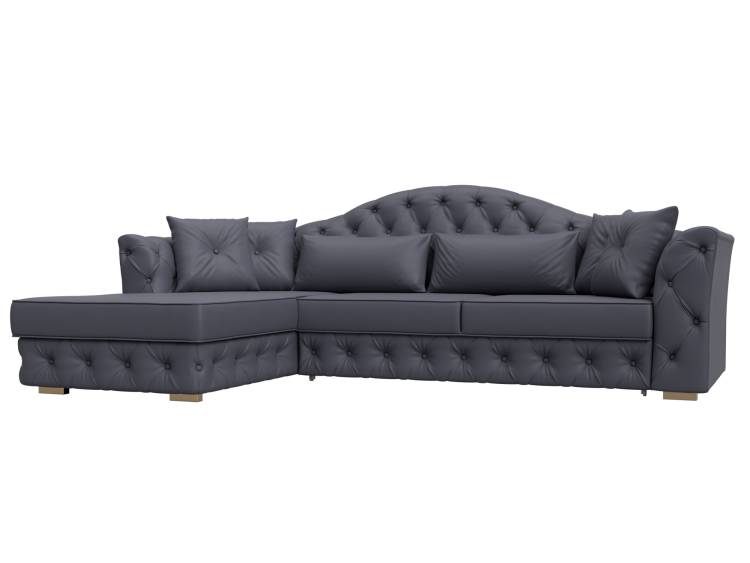 Диван угловой Лига Диванов Артис 128033L Серый