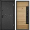 Входная стальная дверь Torex DELTA PRO MP 2086846 Черный шелк/ПВХ Дуб Янтарь Горизонт 2030x860