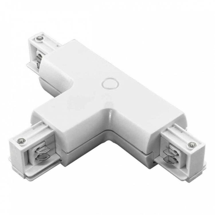 Коннектор T-образный Lightstar Barra White 504136