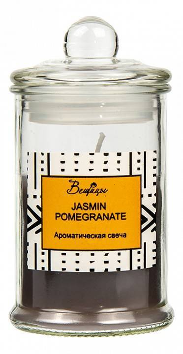 Свеча ароматическая Вещицы ARC-13 Jasmine Pomegranate (6x11 см)