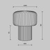 Настольный светильник Maytoni Omaggio MOD404TL-01GR фото 7