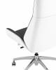 Кресло компьютерное Stool Group TopChairs Crown SN A312 8386-16 white back серо-голубой, белый фото 5