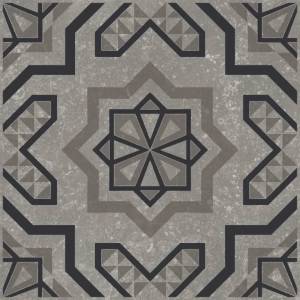 Декор Kerama Marazzi Касабланка KMD3STA048GN серый матовый 20x20