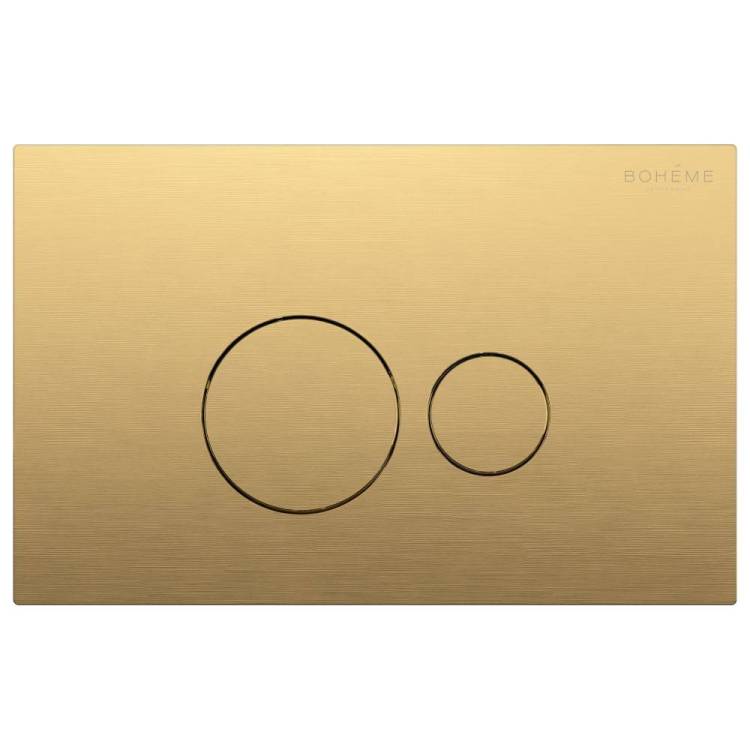 Кнопка смыва Boheme 668-MG Matt Gold