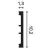 Плинтус гибкий Orac Decor Axxent SX163F 200x10.2x1.3 фото 2
