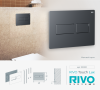 Кнопка смыва Rivo Touch lux 301001 хром матовый фото 2