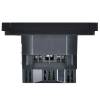 Розетка 1-местная с заземлением, шторками и USB Type A+С IEK Forte&Piano FP-R14-16-U22-018-K02 черный фото 5