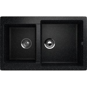 Мойка кухонная Ulgran Classic U-505-308 Черный
