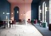 Керамогранит Fioranese Marmorea Intensa M5756R Asul Bahia matt 74x74 фото 6