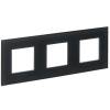 Рамка 3-постовая IEK Skandy SK-M32-G-K53 графит