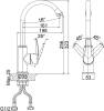Смеситель для кухни D&K Rhein Valerius DA1362401 фото 6
