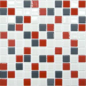 Мозаика NSmosaic Crystal series S-455 стекло (25х25х4) 300x300