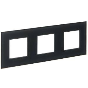 Рамка 3-постовая IEK Skandy SK-M32-G-K53 графит