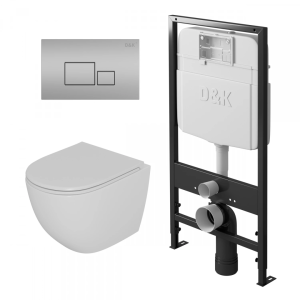 Комплект D&K Matrix DS1391604 кнопка хром