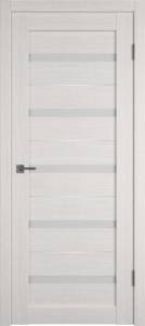 Межкомнатная дверь Владимирская Фабрика Дверей Atum Al 7 Bianco стекло White Cloud SM 900x2000