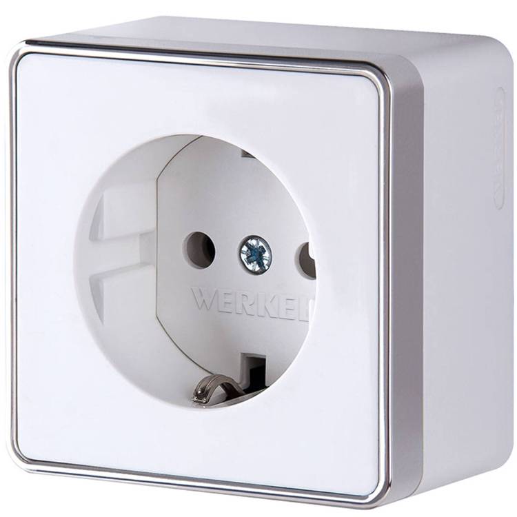 Розетка с заземлением Werkel Gallant W5071001